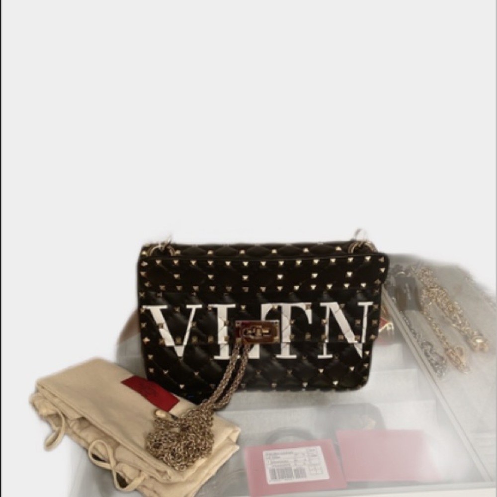 Sold-Valentino Rockstud Spike Bag